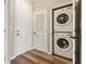 Hallway featuring a stackable washer and dryer at 898 Oak Sw St # 3228, Atlanta, GA 30310
