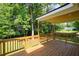 Inviting wood deck providing ample space for outdoor enjoyment and relaxation at 2880 Brett Nw Cir, Acworth, GA 30101