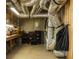 Basement featuring ductwork and storage, providing a convenient place to take care of your home's infrastructure at 730 Midway Ave, Canton, GA 30114