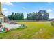 Expansive backyard with a concrete patio and ample green space, perfect for outdoor activities and entertaining at 85 Shiver Blvd, Covington, GA 30016