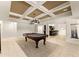 Basement with a pool table and a wet bar for entertaining at 2539 Sagebrush Trl, Buford, GA 30519