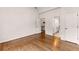 Spacious bedroom featuring hardwood floors, and access to ensuite bathroom at 2539 Sagebrush Trl, Buford, GA 30519