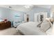 Bright bedroom with a vaulted ceiling, sitting area, and ensuite bathroom entrance at 5228 Stone Village Circle Northwest #14 Nw Cir # 14, Kennesaw, GA 30152