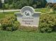 Town of Tyrone Shamrock Park sign surrounded by manicured bushes at 200 Chaparral Trce, Tyrone, GA 30290