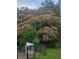Lush yard featuring flowering trees and a decorative fence at 200 Chaparral Trce, Tyrone, GA 30290