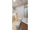 Beautiful bathroom with glass shower and modern vanity at 503 Rising Dr, Woodstock, GA 30189