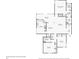 Detailed floor plan showcasing the layout of the home's bedrooms, bathrooms, kitchen, and living areas at 22 Dunwoody Springs Dr, Atlanta, GA 30328