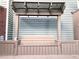 Bench with a shaded pergola at 3948 Oak Glenn Dr, Duluth, GA 30096