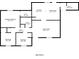 Detailed floor plan showcasing bedrooms, living spaces, and total square footage at 502 Snowfall Ter, Palmetto, GA 30268