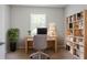 Bright and functional home office with a sleek desk, ample storage, and a comfortable workspace at 502 Snowfall Ter, Palmetto, GA 30268