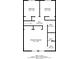 Floor plan of the home's second floor featuring a primary bedroom and two additional bedrooms at 5383 Forest East Ln, Stone Mountain, GA 30088