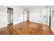 Bright bedroom with hardwood floors and access to closet and ensuite bathroom at 4103 Laynewood Cir, Tucker, GA 30084