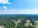 Expansive aerial view of a residential community nestled amidst lush greenery under a blue sky at 4581 Newcastle Cir, Lithonia, GA 30038
