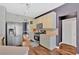 Updated kitchen featuring stainless steel appliances and warm lighting at 1002 Hallman Sw Ter, Marietta, GA 30064