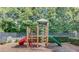 Community playground featuring a slide and climbing structure at 3485 Parkbrooke Ln, Duluth, GA 30096