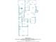 Detailed first floor plan featuring kitchen, dining, living areas, and garage at 1006 Arbor Ne Trce, Atlanta, GA 30319