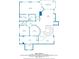 Detailed upper floor plan featuring bedrooms, bathrooms, and a screened balcony at 1006 Arbor Ne Trce, Atlanta, GA 30319