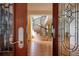 Elegant foyer showcasing a curved staircase with decorative iron railings, setting a sophisticated tone for the home's interior at 1006 Arbor Ne Trce, Atlanta, GA 30319