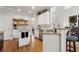 Kitchen with stainless appliances, and ample countertop space at 2713 Misty Rock Cv, Dacula, GA 30019