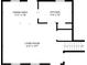 Floor plan showing a living room, dining area, and kitchen, providing a comprehensive layout view at 421 River Trace Dr, Villa Rica, GA 30180