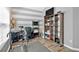 Cozy living room including hardwood floors and a large window providing natural light at 4349 Kousa Rd # 4, Austell, GA 30106
