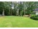 Large, well-maintained backyard with a treeline offering shade and privacy at 1959 Audubon Ne Dr, Atlanta, GA 30329