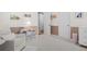 Neutral Bedroom with plush carpet and a cozy rocking chair at 1959 Audubon Ne Dr, Atlanta, GA 30329