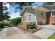 Exterior view of house featuring brick accents, clean lines, and a well-manicured yard at 1959 Audubon Ne Dr, Atlanta, GA 30329