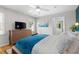 Bright main bedroom features a window, neutral color palette, and ample natural light at 1959 Audubon Ne Dr, Atlanta, GA 30329