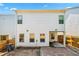 Backyard of home featuring a patio, fenced area, and white siding at 2859 Woodward Down Trl, Buford, GA 30519