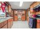 Classic kitchen with wood cabinets and drawers at 1422 Cassville Nw Rd, Cartersville, GA 30121