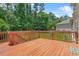 Exterior of deck overlooking a spacious backyard at 2241 Chaseford Ln, Powder Springs, GA 30127