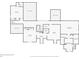 Second floor plan of the house, showcasing bedrooms, bathrooms, closets, and common areas at 140 Silvermere, Fayetteville, GA 30215