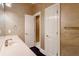 Bathroom with one sink vanity, ornate faucet and painted walls at 1806 Wynthrop Manor Sw Dr, Marietta, GA 30064