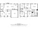 Detailed floor plan showcasing both levels of the house, including the living room and primary bedroom at 204 Sawtooth Ct, Canton, GA 30114