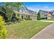 Beautiful two-story home showcasing a lush green lawn and a welcoming covered front porch at 204 Sawtooth Ct, Canton, GA 30114