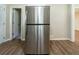 Modern stainless steel refrigerator with plenty of storage space in a bright kitchen at 3904 W Hilda Cir, Decatur, GA 30035