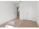 Bedroom featuring plush carpet and a double door closet at 1119 Lockhart Way, Douglasville, GA 30135