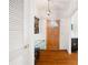 Welcoming entryway with hardwood floors and decorative accents, offering a bright space at 1342 Old Johnson Ferry Ne Rd, Brookhaven, GA 30319