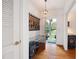 Inviting entryway with hardwood floors, stylish decor, and ample natural light at 1342 Old Johnson Ferry Ne Rd, Brookhaven, GA 30319