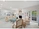 Living room showcasing fireplace and open floor plan at 1342 Old Johnson Ferry Ne Rd, Brookhaven, GA 30319