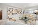 Open living room featuring custom built-ins, recessed lighting, and neutral décor at 1342 Old Johnson Ferry Ne Rd, Brookhaven, GA 30319