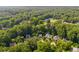 Aerial view of houses with mature landscaping, nestled among green trees at 2368 Glynn Se Dr, Atlanta, GA 30316