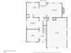 First floor plan showing kitchen, Gathering room, dining room, and garage at 2368 Glynn Se Dr, Atlanta, GA 30316