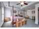 Light-filled bedroom features carpet, a bed, chair and trunk for comfortable living at 2368 Glynn Se Dr, Atlanta, GA 30316