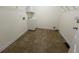 A view of the laundry room with a sink and storage at 5014 Dovecote Trl, Suwanee, GA 30024