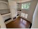 Bright and airy living room with fireplace and built-in shelving at 5014 Dovecote Trl, Suwanee, GA 30024