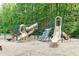 A large playground with slides and climbing features for of all ages, creating a fun and safe environment at 672 Red Sunset Cir, Powder Springs, GA 30127
