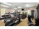 Community gym with treadmills, elliptical machines, and free weights at 11271 Calypso Dr, Alpharetta, GA 30009