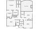 Second-floor floor plan featuring the primary bedroom, multiple bedrooms, and bathrooms at 558 Grand Ivey Pl, Dacula, GA 30019